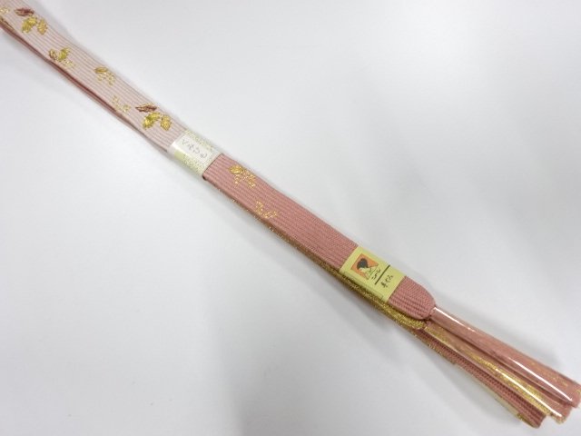 JAPANESE KIMONO / UNUSED KOREI HAND-TIED OBIJIME